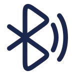 Bluetooth Wave SVG Icon